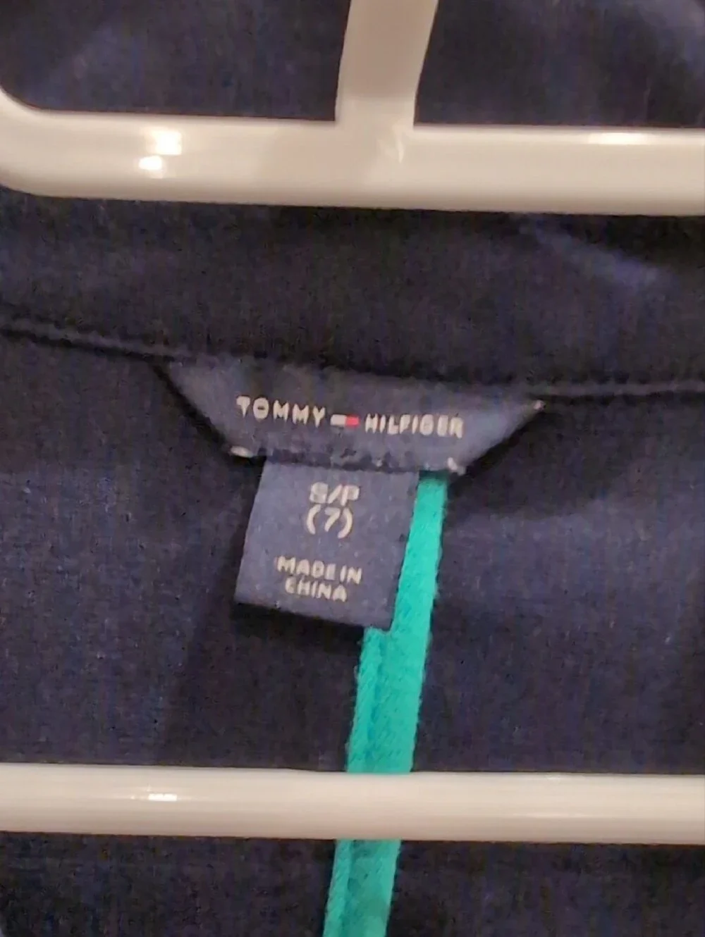Tommy Hilfiger Navy Blazer with Pink Trim